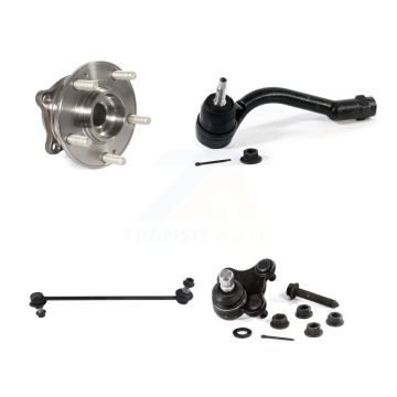 Front Left Bearing Lower Ball Joint Outer Tie Rod Link Kit For Hyundai Sonata Kia Optima K7T-105648