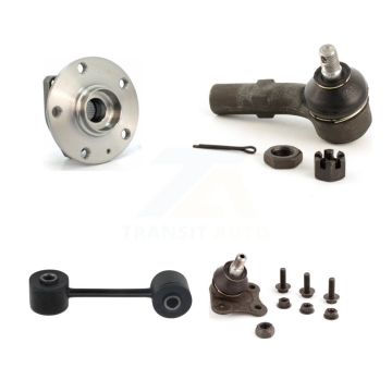 Front Left Hub Bearing Lower Ball Joint Outer Tie Rod & Link Kit For Volkswagen Golf City K7T-105651