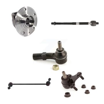 Front Left Bearing Lower Ball Joint Tie Rod Link Kit (5Pc) For Volkswagen Jetta Audi GTI K7T-105667