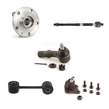 Front Left Bearing Lower Ball Joint Tie Rod Sway Bar Link Kit (5Pc) For Volkswagen Jetta K7T-105672