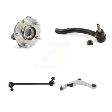 Front Left Bearing Lower Control Arm Outer Tie Rod & Link Kit For 2009-2014 Nissan Maxima K7T-105677