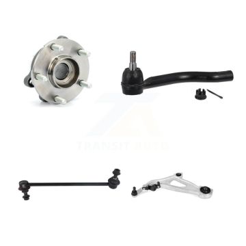 Front Left Bearing Lower Arm Outer Tie Rod & Link Kit For Nissan Pathfinder INFINITI QX60 K7T-105678
