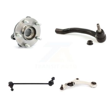 Front Left Bearing Lower Control Arm Outer Tie Rod Link Kit For 07-12 Nissan Altima 3.5L K7T-105679