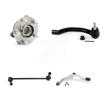 Front Left Hub Bearing Lower Control Arm Outer Tie Rod Link Kit For Nissan Altima Maxima K7T-105680