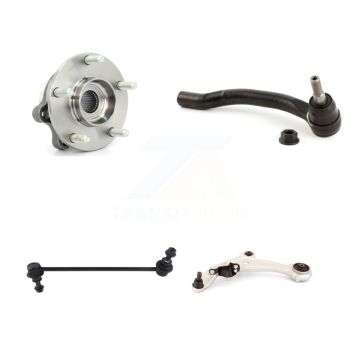 Front Left Bearing Lower Control Arm Outer Tie Rod Link Kit For 07-12 Nissan Altima 2.5L K7T-105681