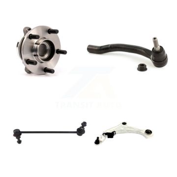 Front Left Bearing Lower Control Arm Outer Tie Rod & Link Kit For 2009-2014 Nissan Murano K7T-105683