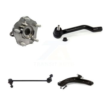 Front Left Hub Bearing Lower Arm Outer Tie Rod & Link Kit For Nissan Rogue Sport Qashqai K7T-105685