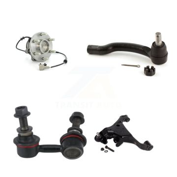 Front Left Bearing Lower Control Arm Outer Tie Rod & Link Kit For Nissan Frontier Xterra K7T-105688