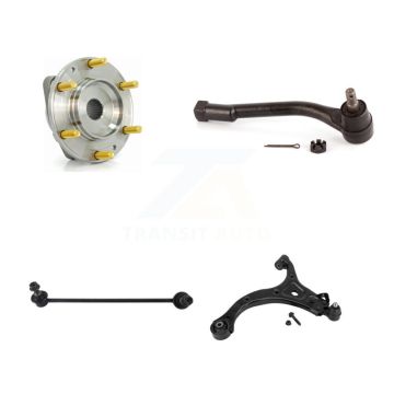 Front Left Hub Bearing Lower Control Arm Outer Tie Rod & Link Kit For Kia Sedona Hyundai K7T-105690