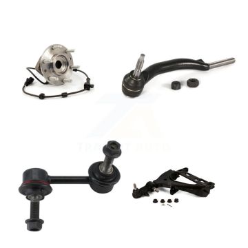 Front Left Bearing Lower Arm Outer Tie Rod & Link Kit For GMC Envoy Chevrolet Trailblazer K7T-105696