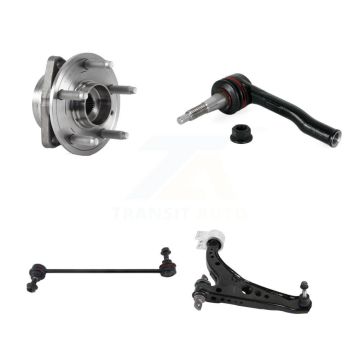 Front Left Bearing Lower Arm Outer Tie Rod & Link Kit For 2016-2019 Chevrolet Cruze Volt K7T-105699