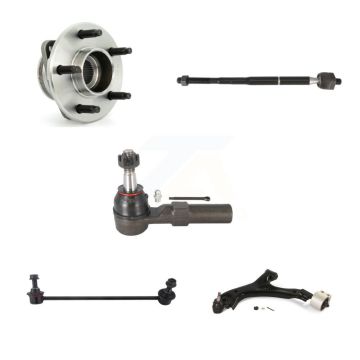 Front Left Bearing Lower Control Arm Tie Rod Link Kit (5Pc) For Pontiac Torrent Chevrolet K7T-105717