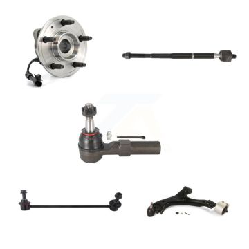 Front Left Bearing Lower Arm Tie Rod Link Kit (5Pc) For Chevrolet Equinox Pontiac Torrent K7T-105719