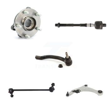 Front Left Bearing Lower Control Arm Tie Rod & Link Kit (5Pc) For 2009-2014 Nissan Maxima K7T-105725