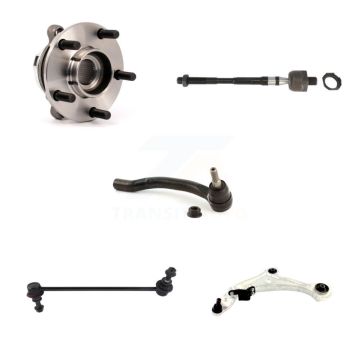 Front Left Bearing Lower Control Arm Tie Rod & Link Kit (5Pc) For 2009-2014 Nissan Murano K7T-105731