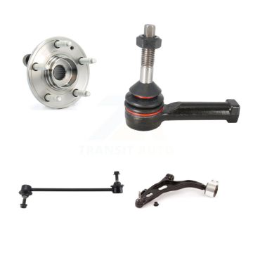 Front Left Bearing Lower Control Arm Outer Tie Rod Link Kit For Ford Five Hundred Mercury K7T-105756