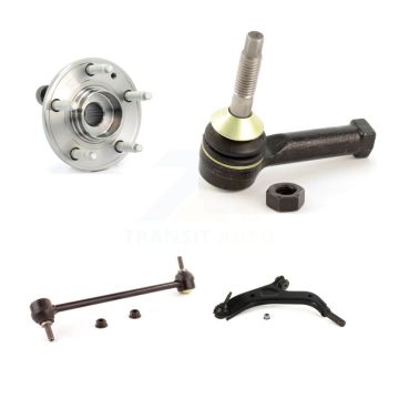 Front Left Hub Bearing Lower Control Arm Outer Tie Rod Link Kit For Ford Taurus X Mercury K7T-105757