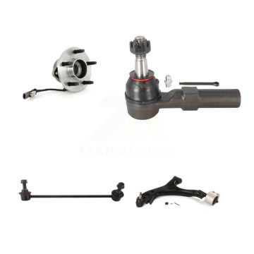 Front Left Hub Bearing Lower Control Arm Outer Tie Rod Link Kit For Saturn Vue Chevrolet K7T-105761