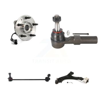 Front Left Bearing Lower Control Arm Outer Tie Rod Link Kit For Chevrolet Equinox Pontiac K7T-105762