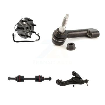 Front Left Bearing Lower Control Arm w/ Ball Joint Outer Tie Rod Link Kit For Ford F-150 K7T-105778