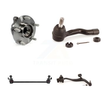 Front Left Bearing Lower Control Arm Outer Tie Rod & Link Kit For 03-08 INFINITI FX35 RWD K7T-105787