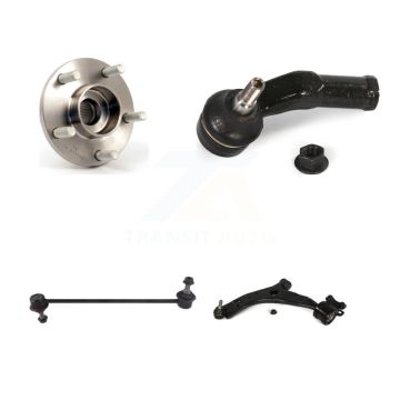 Front Left Hub Bearing Lower Control Arm Outer Tie Rod Link Kit For Volvo C30 S40 C70 V50 K7T-105789