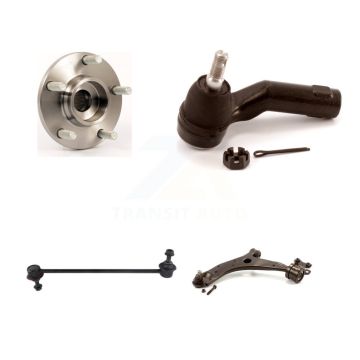 Front Left Bearing Lower Control Arm with Ball Joint Outer Tie Rod & Link Kit For Mazda 3 K7T-105824