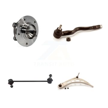 Front Left Hub Bearing Lower Control Arm Outer Tie Rod Link Kit For 2006 BMW 325Ci 330Ci K7T-105825