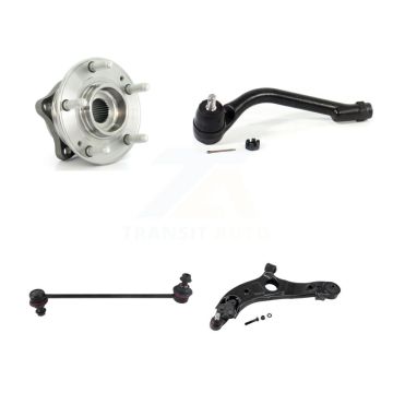 Front Left Bearing Lower Control Arm Outer Tie Rod & Link Kit For Hyundai Santa Fe Sport K7T-105829