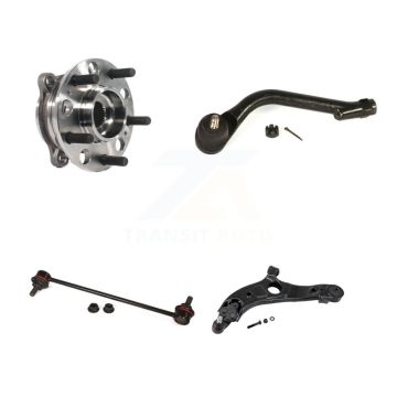 Front Left Hub Bearing Lower Control Arm Outer Tie Rod & Link Kit For Hyundai Santa Fe XL K7T-105830