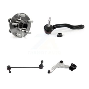 Front Left Bearing Lower Control Arm Outer Tie Rod & Link Kit For Ford Fusion Lincoln MKZ K7T-105832