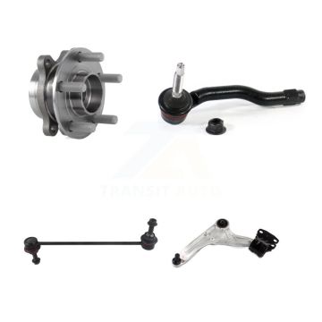 Front Left Bearing Lower Control Arm Outer Tie Rod & Link Kit For Ford Fusion Lincoln MKZ K7T-105833