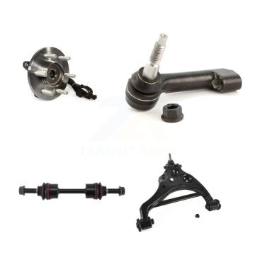 Front Left Bearing Lower Control Arm w/ Ball Joint Outer Tie Rod Link Kit For Ford F-150 K7T-105835