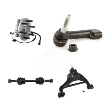 Front Left Hub Bearing Lower Control Arm Outer Tie Rod Link Kit For Ford F-150 Expedition K7T-105838
