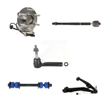 Front Left Bearing Lower Control Arm Tie Rod Link Kit (5Pc) For GMC Sierra 1500 Chevrolet K7T-105840