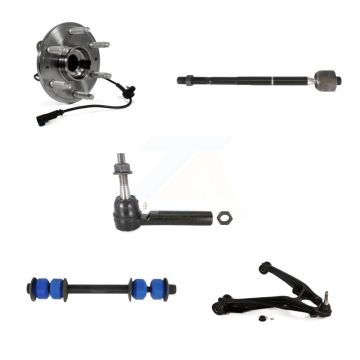 Front Left Bearing Lower Control Arm Tie Rod Link Kit (5Pc) For GMC Sierra 1500 Chevrolet K7T-105841