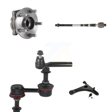 Front Left Bearing Lower Control Arm Ball Joint Tie Rod Link Kit (5Pc) For Subaru Impreza K7T-105850