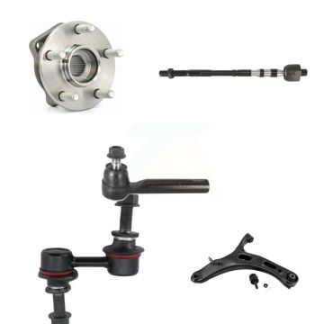 Front Left Bearing Lower Control Arm Tie Rod & Link Kit (5Pc) For 2010-2014 Subaru Legacy K7T-105851