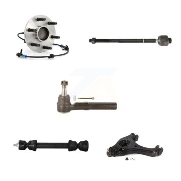 Front Left Bearing Lower Control Arm Tie Rod Link Kit (5Pc) For Chevrolet Silverado 1500 K7T-105854