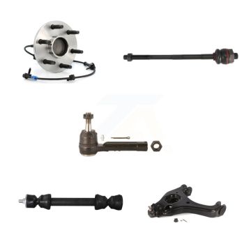 Front Left Bearing Lower Control Arm Tie Rod & Link Kit (5Pc) For Chevrolet GMC Silverado K7T-105855