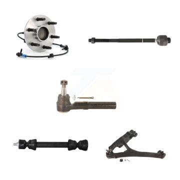 Front Left Bearing Lower Control Arm Tie Rod Link Kit (5Pc) For GMC Sierra 1500 Chevrolet K7T-105856