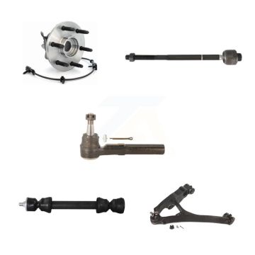 Front Left Bearing Lower Control Arm Tie Rod Link Kit (5Pc) For Chevrolet Silverado 1500 K7T-105858