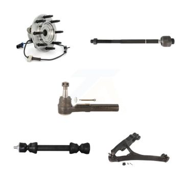 Front Left Bearing Lower Control Arm Tie Rod Link Kit (5Pc) For Chevrolet Silverado 1500 K7T-105859