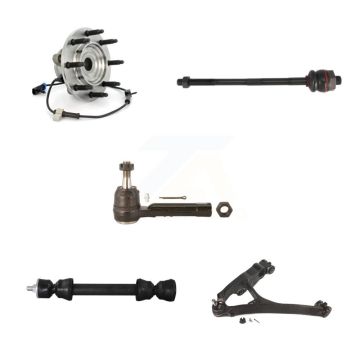 Front Left Bearing Lower Control Arm Tie Rod Link Kit (5Pc) For Chevrolet Silverado 1500 K7T-105861