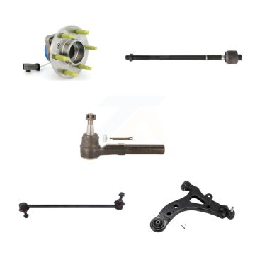 Front Left Bearing Lower Control Arm Tie Rod Link Kit (5Pc) For Pontiac Montana Chevrolet K7T-105869