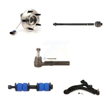 Front Left Bearing Lower Control Arm Tie Rod Link Kit (5Pc) For Buick Rendezvous Pontiac K7T-105871