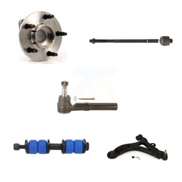 Front Left Bearing Lower Control Arm Tie Rod Link Kit (5Pc) For Buick Rendezvous Pontiac K7T-105872