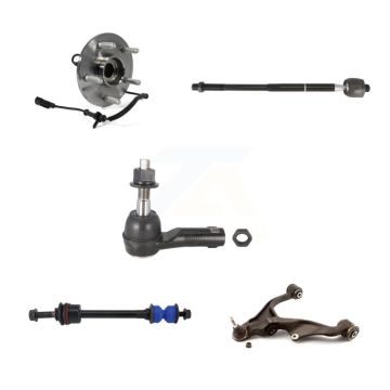 Front Left Hub Bearing Lower Control Arm Tie Rod Link Kit (5Pc) For Ram 1500 Classic 4WD K7T-105900