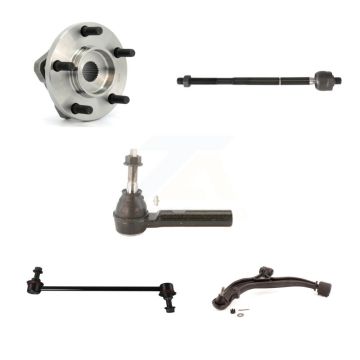 Front Left Bearing Lower Arm Tie Rod Link Kit (5Pc) For Dodge Caravan Grand Chrysler Town K7T-105906