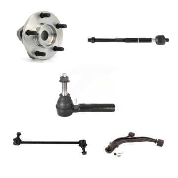 Front Left Bearing Lower Arm Tie Rod Link Kit (5Pc) For Dodge Grand Caravan Chrysler Town K7T-105907